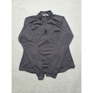 Tommy Bahamas Women's Textured Black Long Sleeve Golf Tennis Shirt Size S